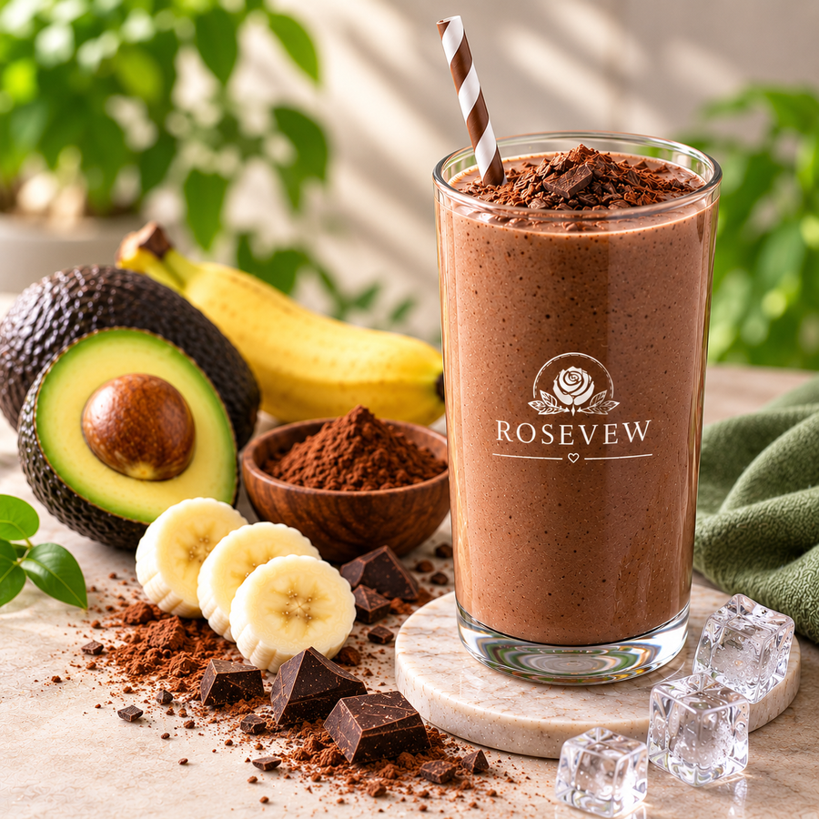 Chocolate Avocado Smoothie: Rich & Silky