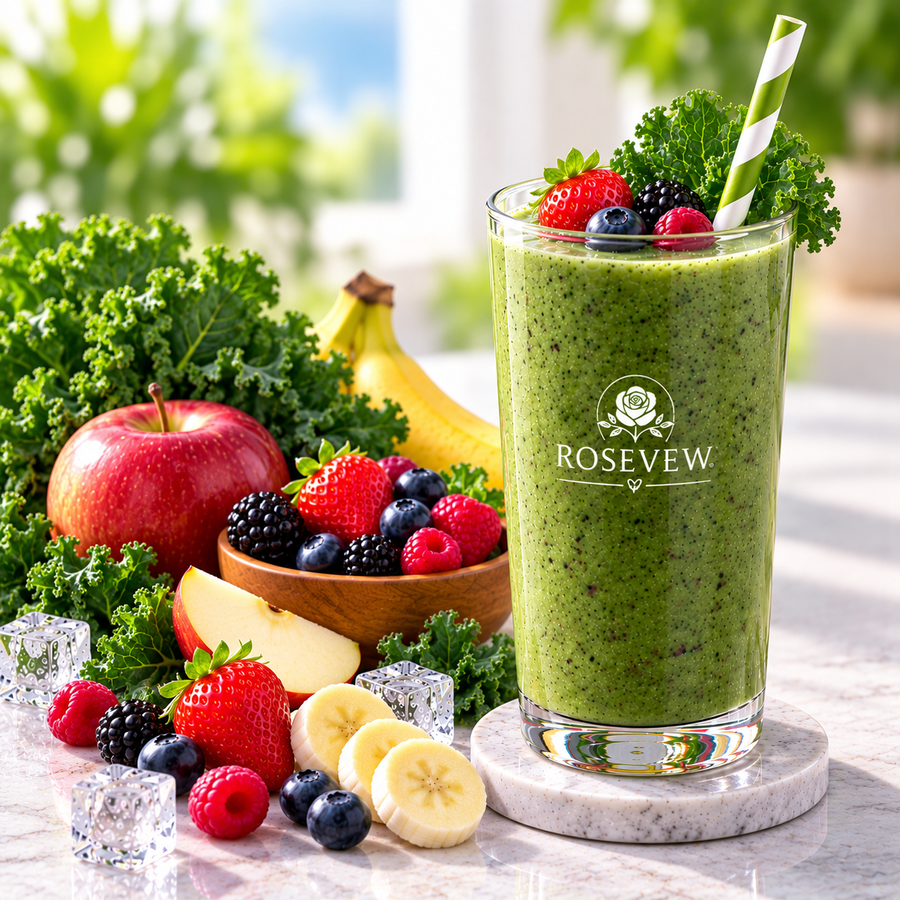 Kale Berry Smoothie: Berry-Forward Green Blend