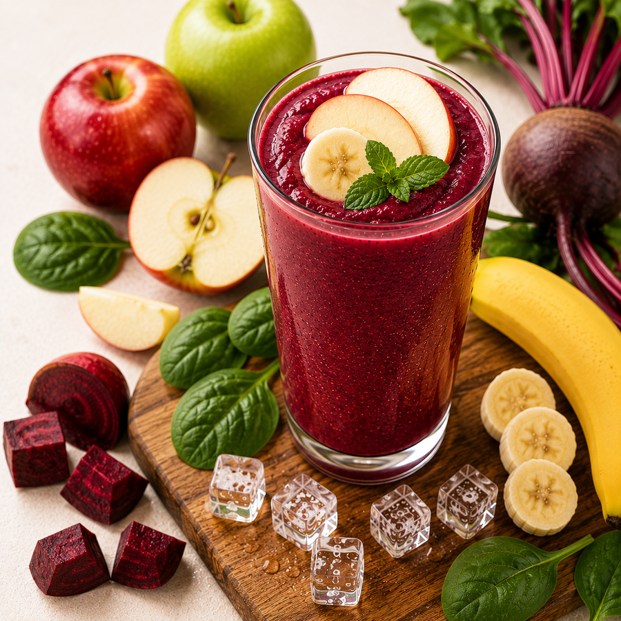 Apple Beet Smoothie: Easy Green Breakfast
