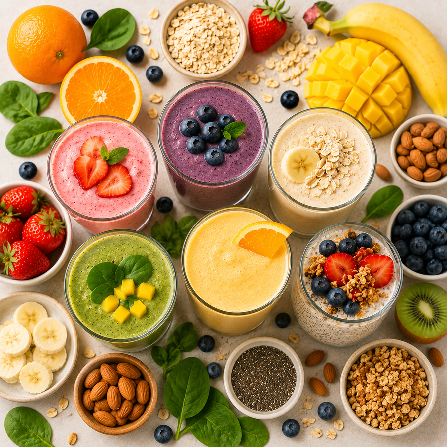 🍌 Breakfast Smoothies